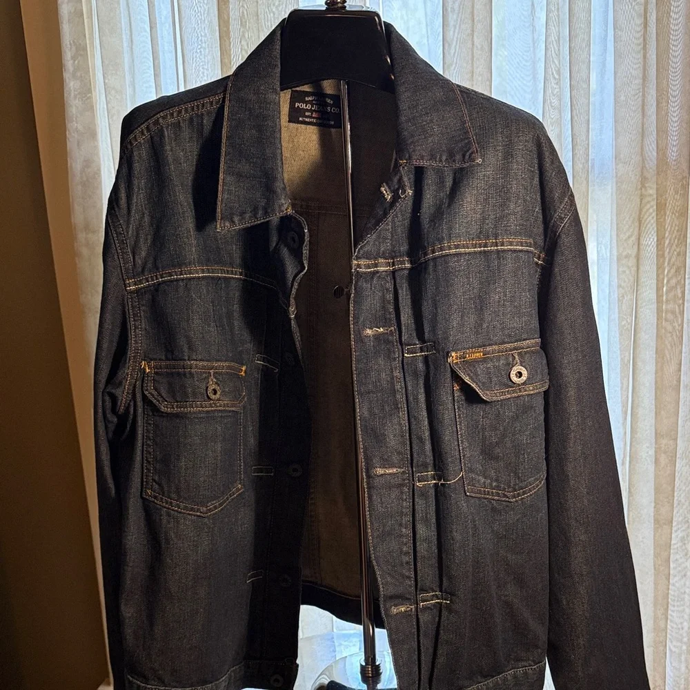 Polo by Ralph Lauren Dark Indigo Denim Jacket - Men - Picture 1 of 8